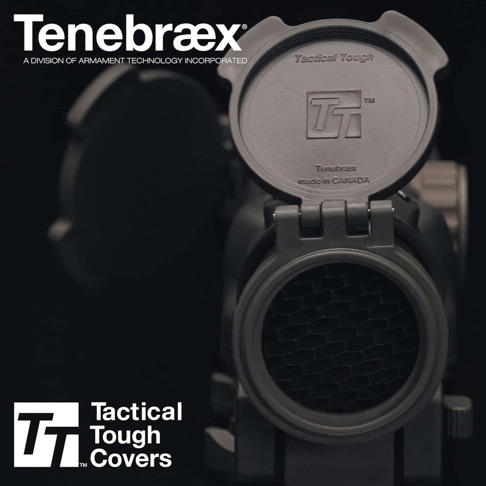 Tenebraex Ocular & Objective Scope Cover Kit for Nightforce Black
