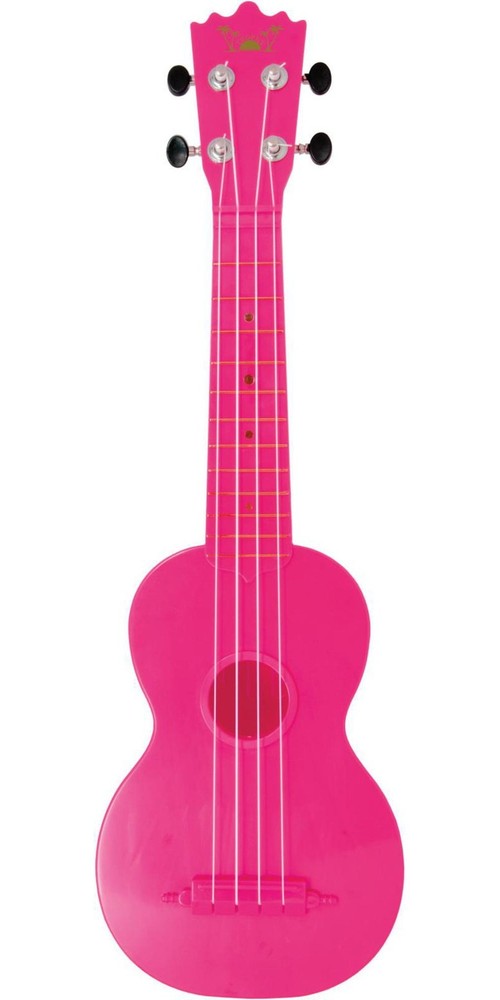 Grover-Trophy FN52 Plastic Soprano Ukelele Pink