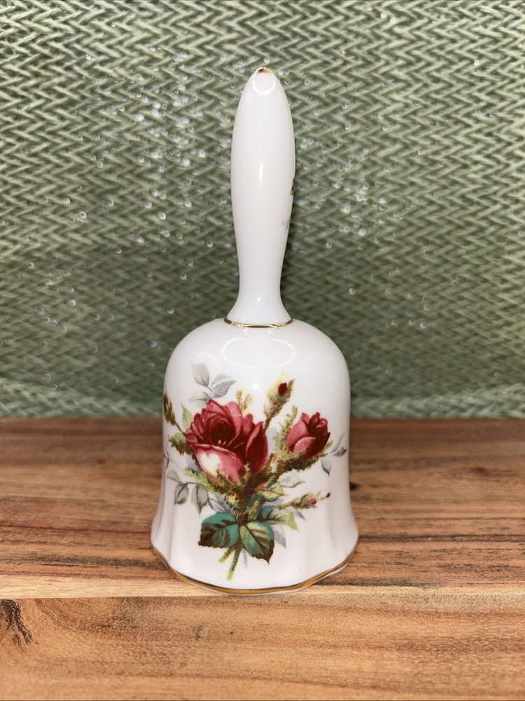 Hammersley Grandmother’s Rose Dinner Bell
