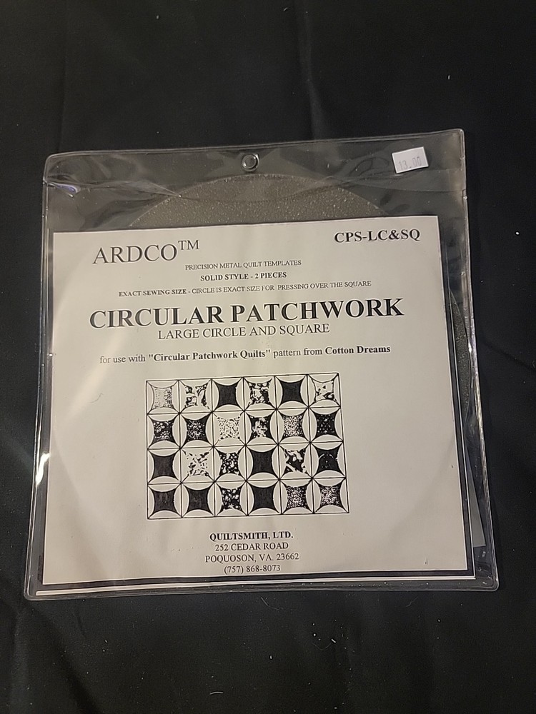 Circular Patchwork Metal Templates CPS-LC&SQ