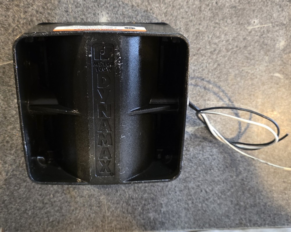 Federal signal MS100 Dynamax 100w Speaker TESTED