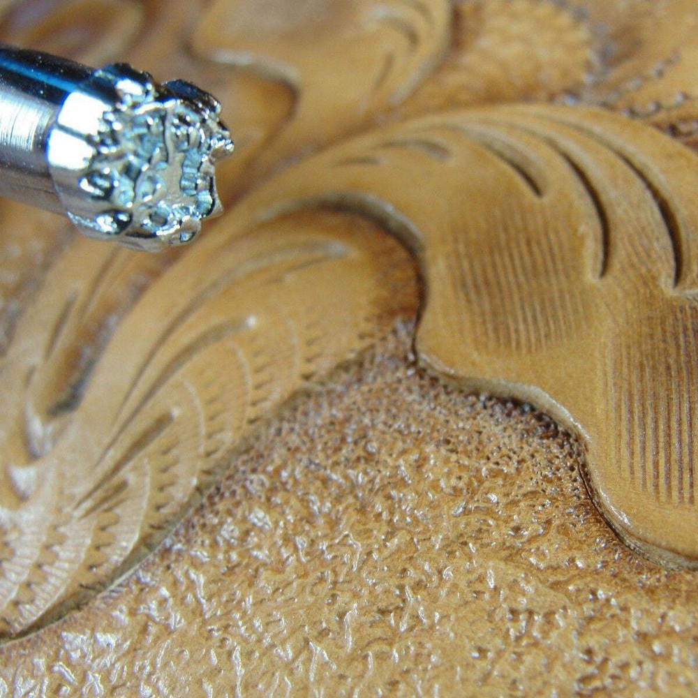 Craft Japan - #E294 Background Stamp (Leather Stamping Tool)