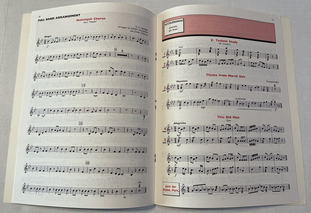 Yamaha Band Student KEYBOARD PERCUSSION Book 2 Band Method Group Individual