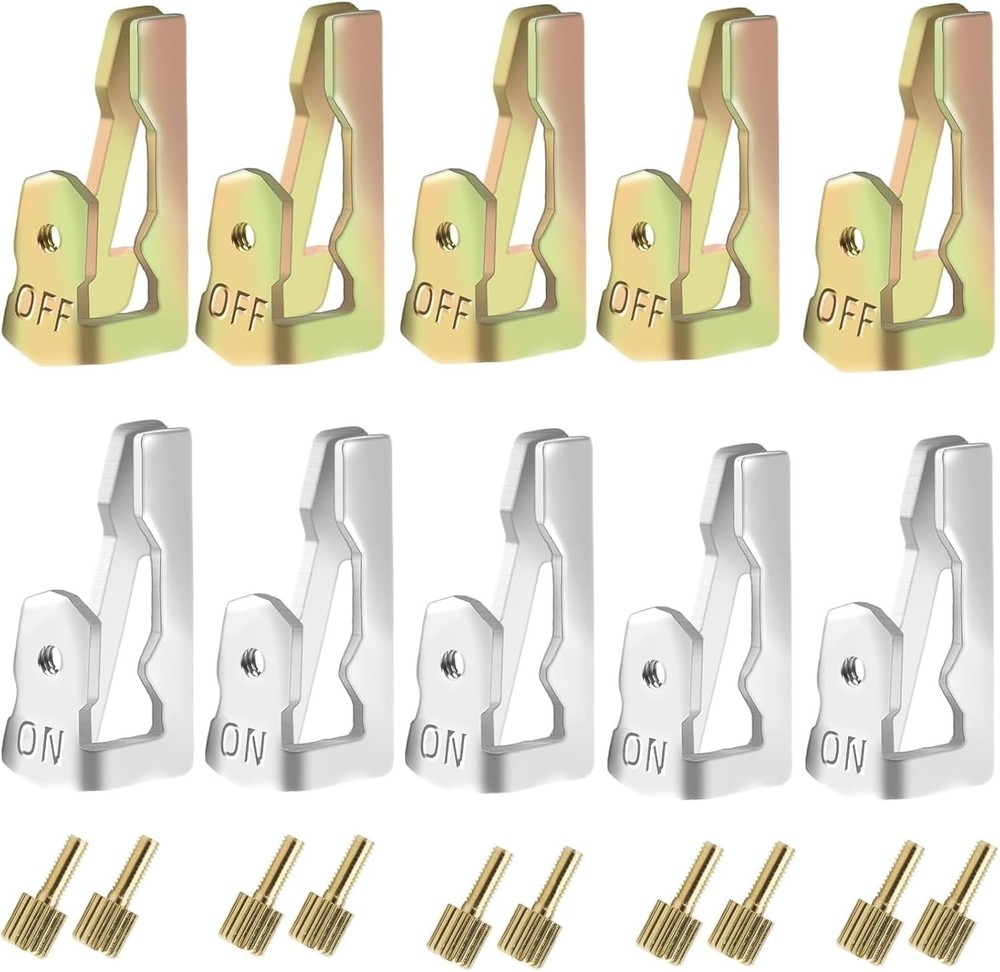 10-Pack Pool Timer On Off Clips - Time Switch Replacement Compatible with Interm
