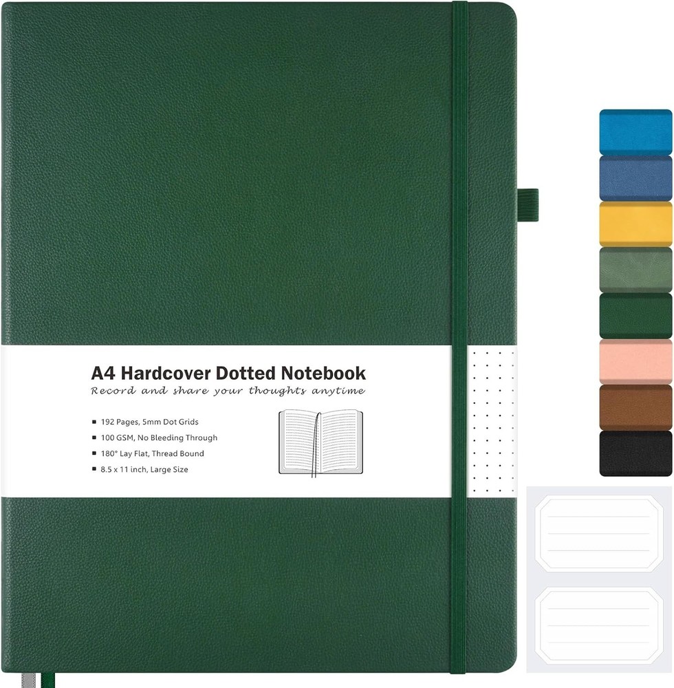 Dotted Journal,  Notebook, Dot Grid Notebook Journal for Women,