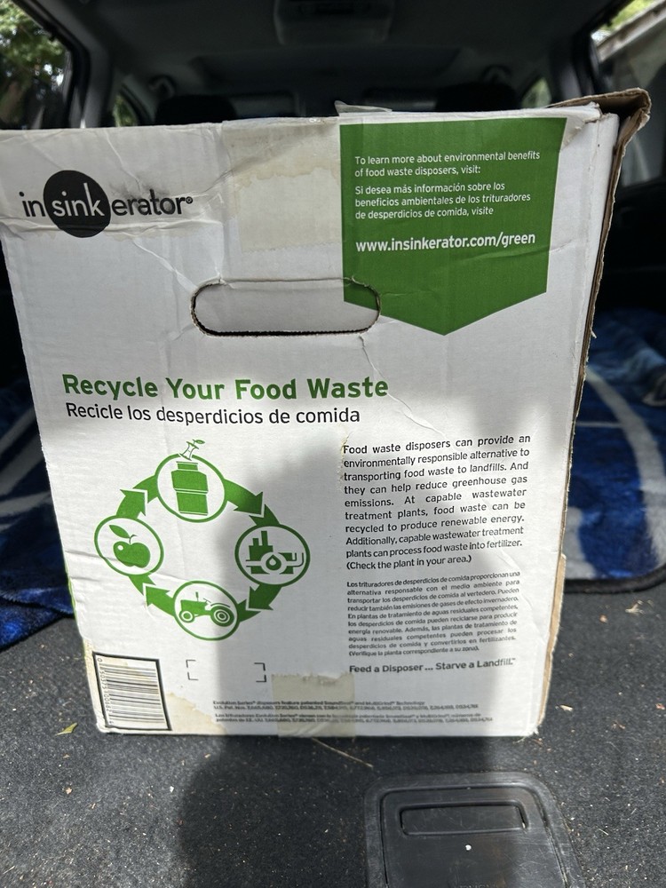 Insinkerator Evolution Septic Assist 3/4 HP Waste Disposer