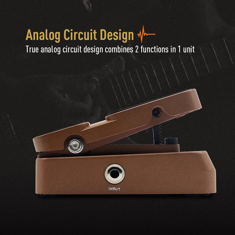 Passive Volume & Expression EXP Pedal, Mini Guitar Volume Pedal - Vexpress