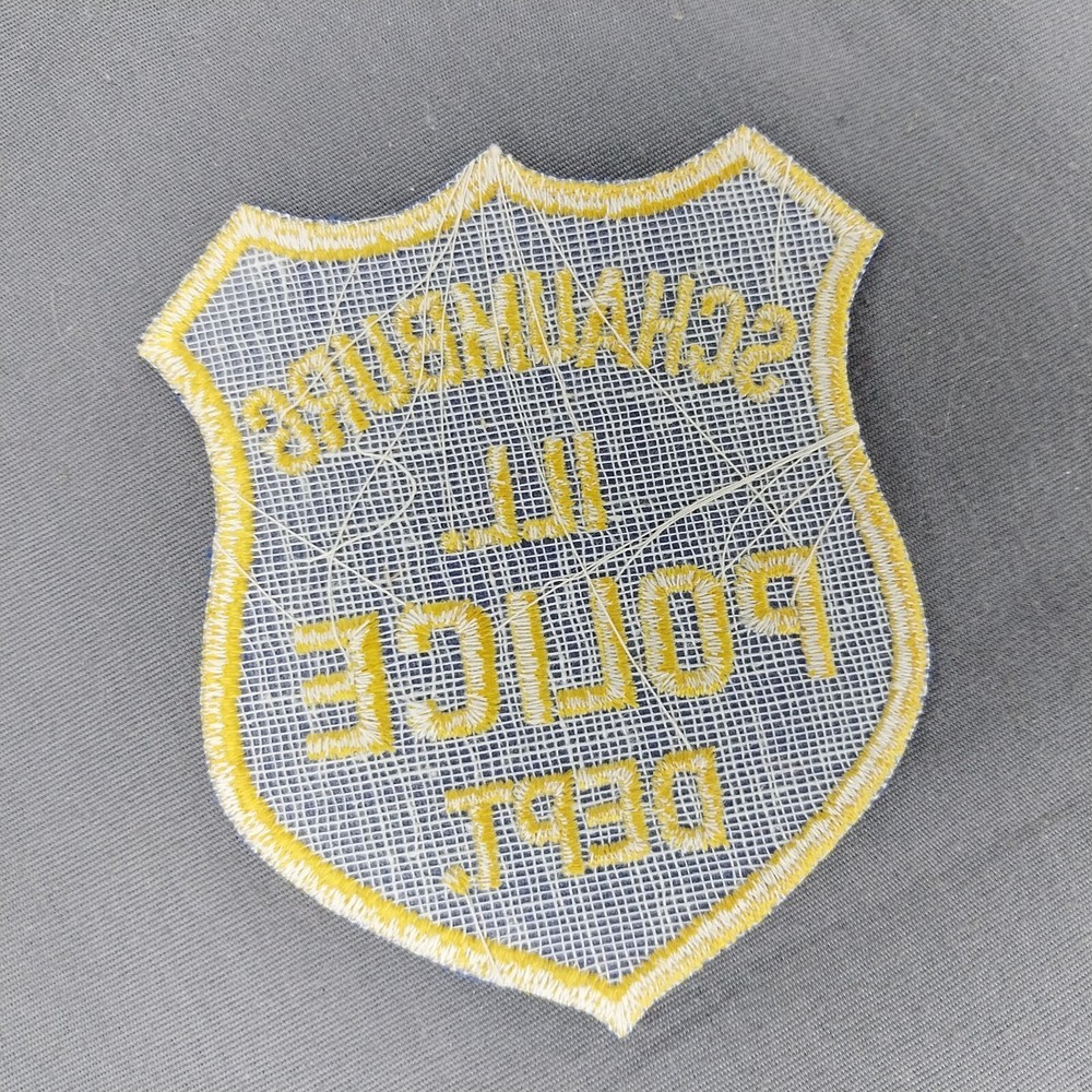 Schaumburg Police (Illinois) IL 1st Issue Shoulder 4" Patch