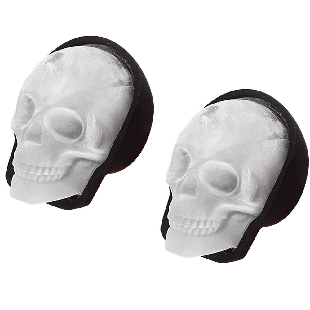 Ice Tray Big Skull 2 Pack - Modeling Chocolate & Ice