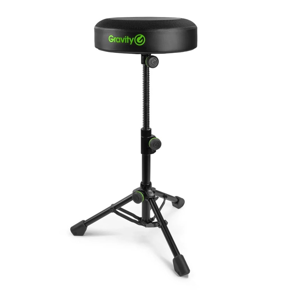 Gravity FD SEAT 1 Round Foldable Adjustable Musicians Stool