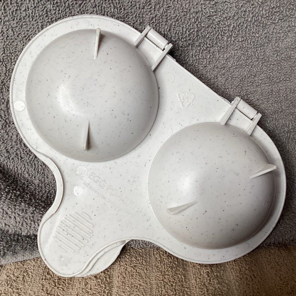 Nordic Ware 2 hole egg microwave poacher cooker