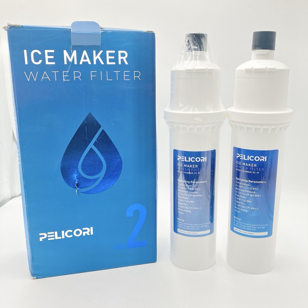 Sub-Zero PC-19 Water Filter 2 Pack Pelicori Ice Maker 7007067 7007066