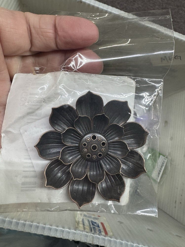 Lotus Flower Copper Multi-size Incense Holder