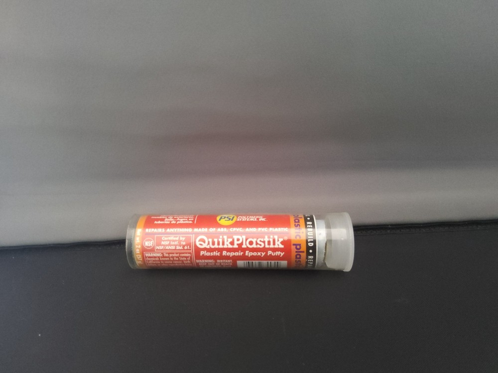 QuikPlastic Plastic Repair Epoxy Putty,2 oz. stick