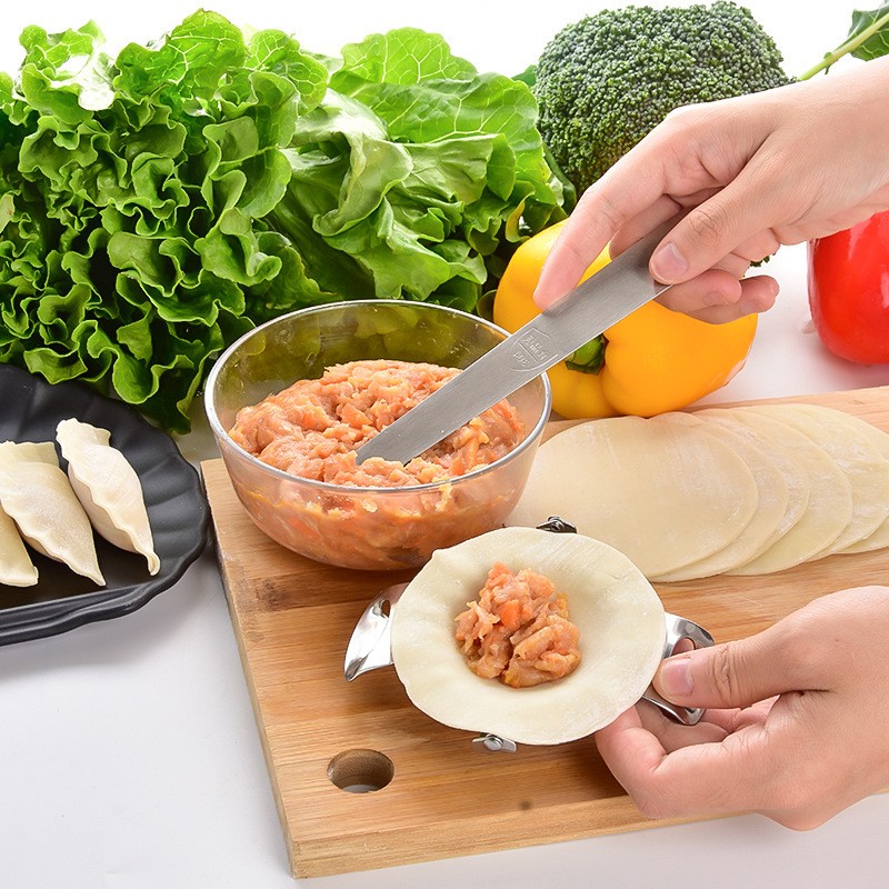 304 Stainless Steel Dumpling Mold, Flower Shape Dumpling Maker Tool