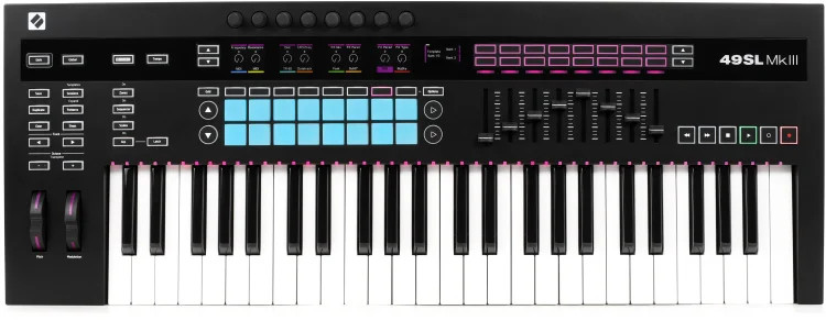 Novation 49SL MkIII 49-key Keyboard Controller with Sequencer
