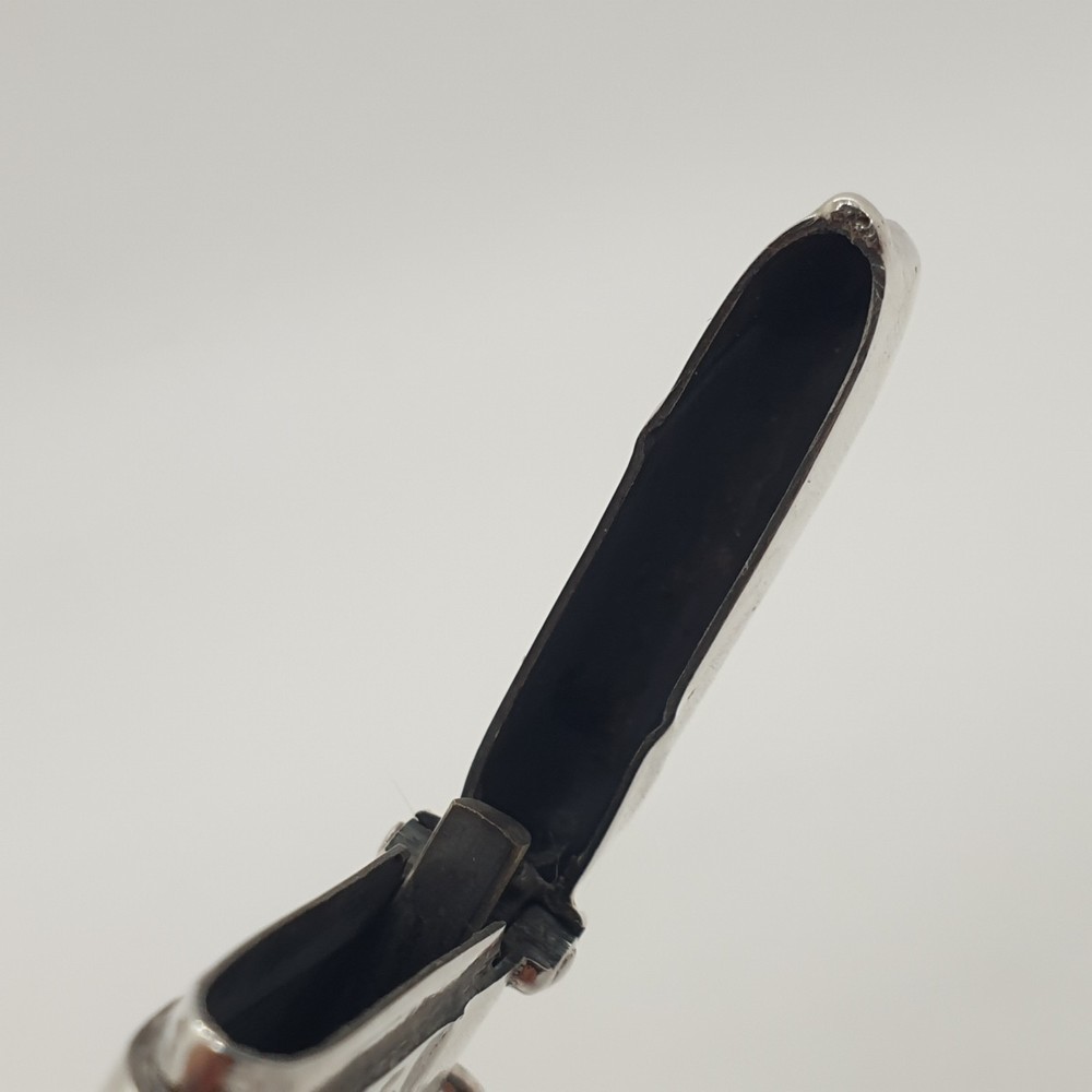 Sterling Silver Vesta Case Match Holder Golf Scene