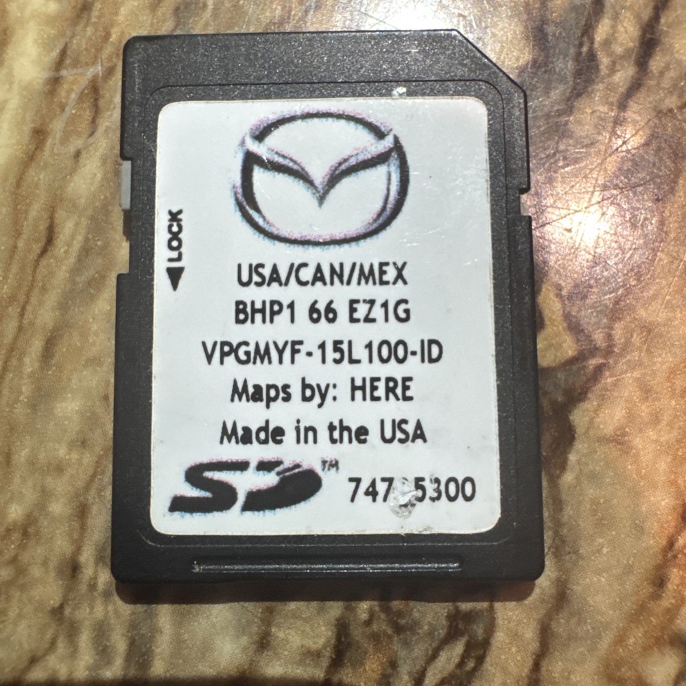 OEM Navigation SD Memory OEM Card  BHP1 66 EZ1G