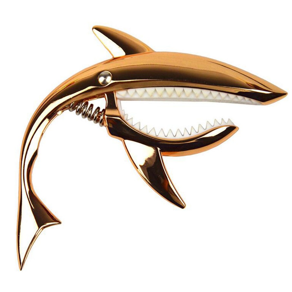 Personalized shark-shaped guitar clip ukulele capo