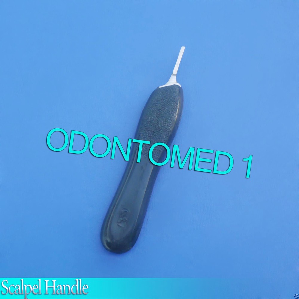 3 Scalpel Handle #3 Black Plastic Grip Surgical Ent Instruments