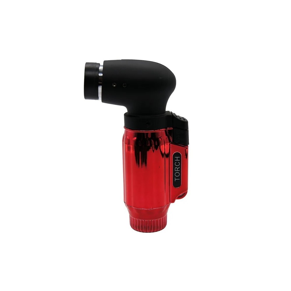 Quad Jet Torch Shinny Metal Lighter Safe Adjustable Flame Refillable/1 piece