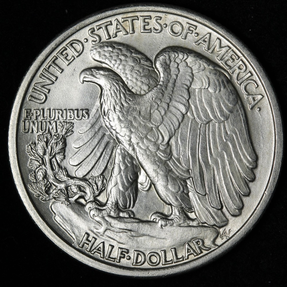 1935 Walking Liberty Silver Half Dollar BU *UNCIRCULATED* MS E353 GABB