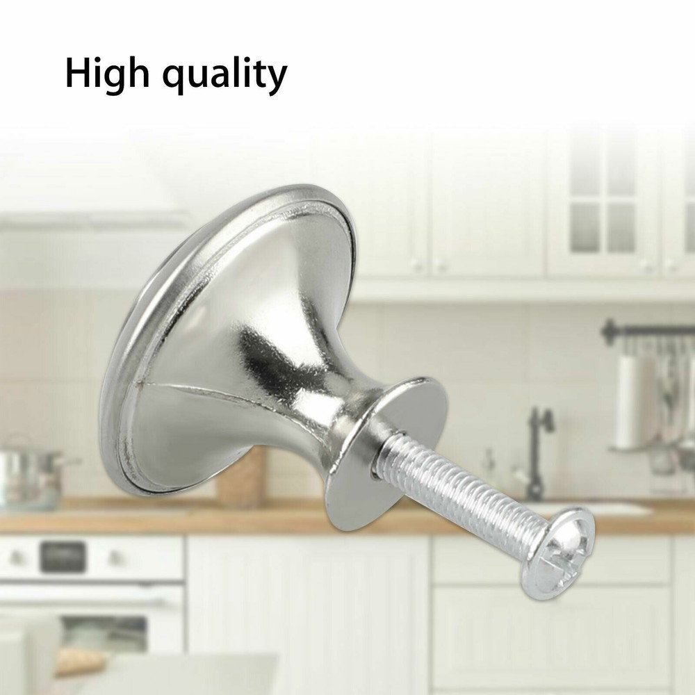 40PCS Brushed Nickel Cabinet Knobs Drawer Pulls Stainless Steel Kitchen Hardware