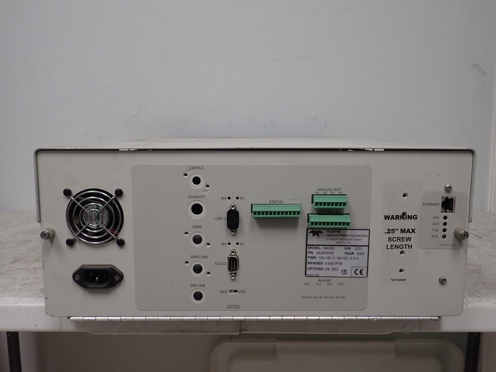 Teledyne API Photometrics O3 Analyzer Model M 400E