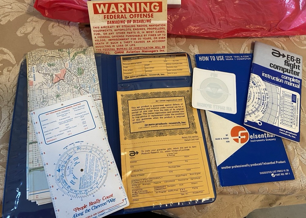 VTG Aerodynamics APR E6-B flight   Computer packet