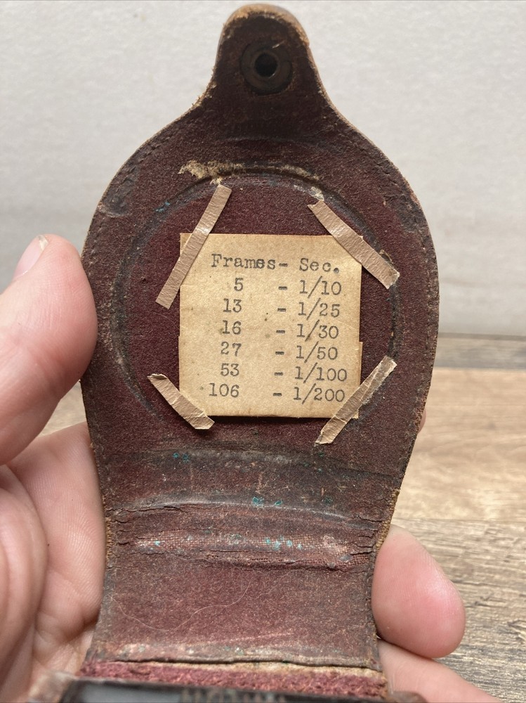 Vintage DeJUR Light Exposure Meter Model 40. Working.