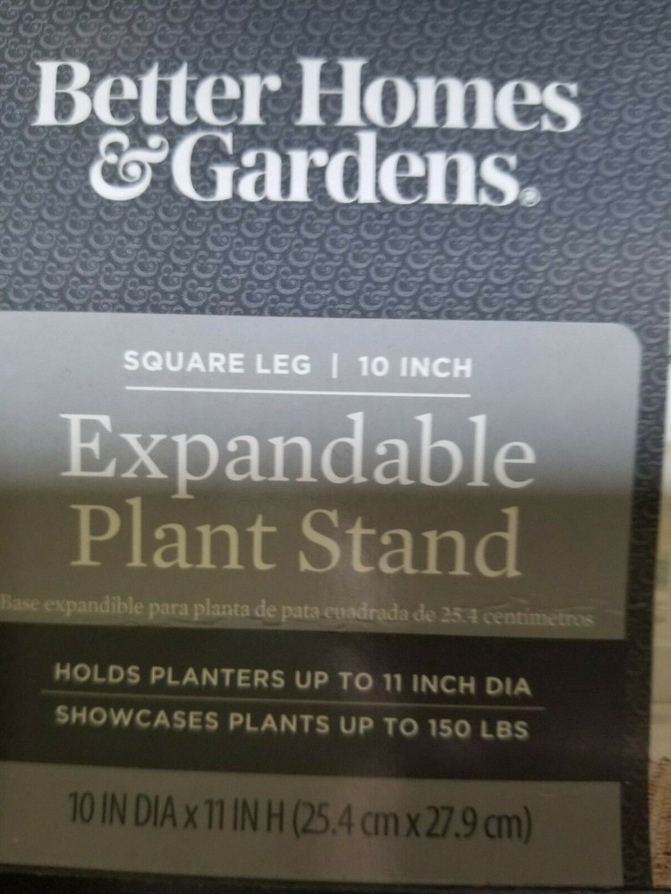 Better Homes and Gardens Expandable Adjustable Plant Stand (ONE(