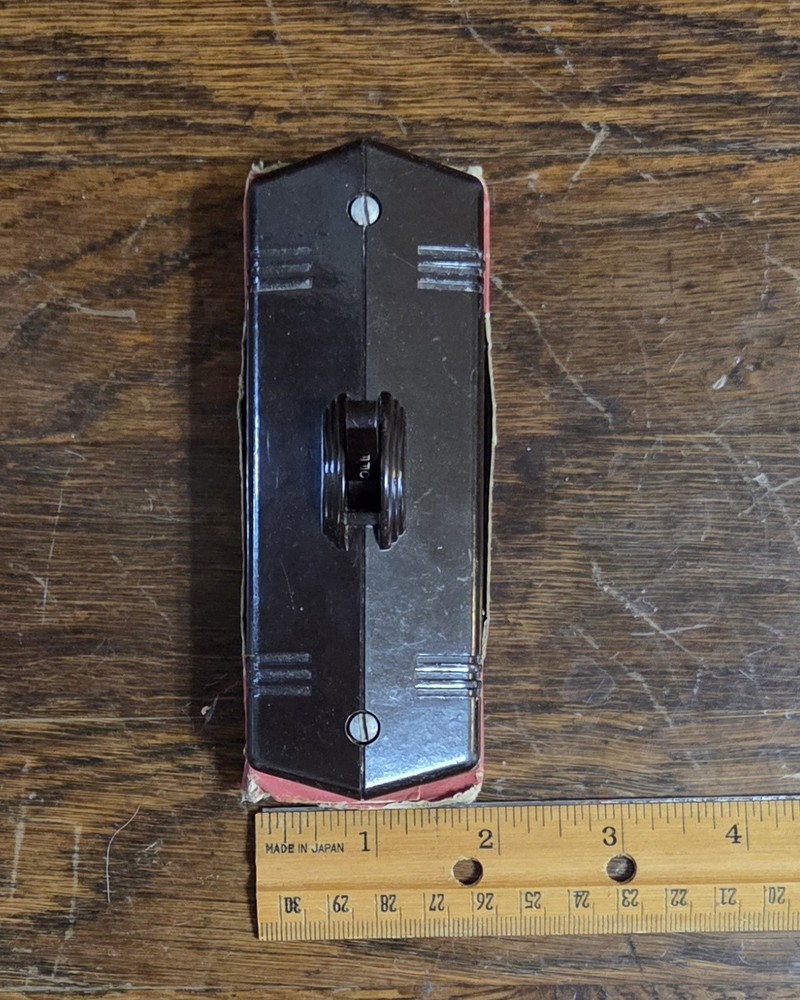 Vintage NOS Monowatt Bakelite Light Switch