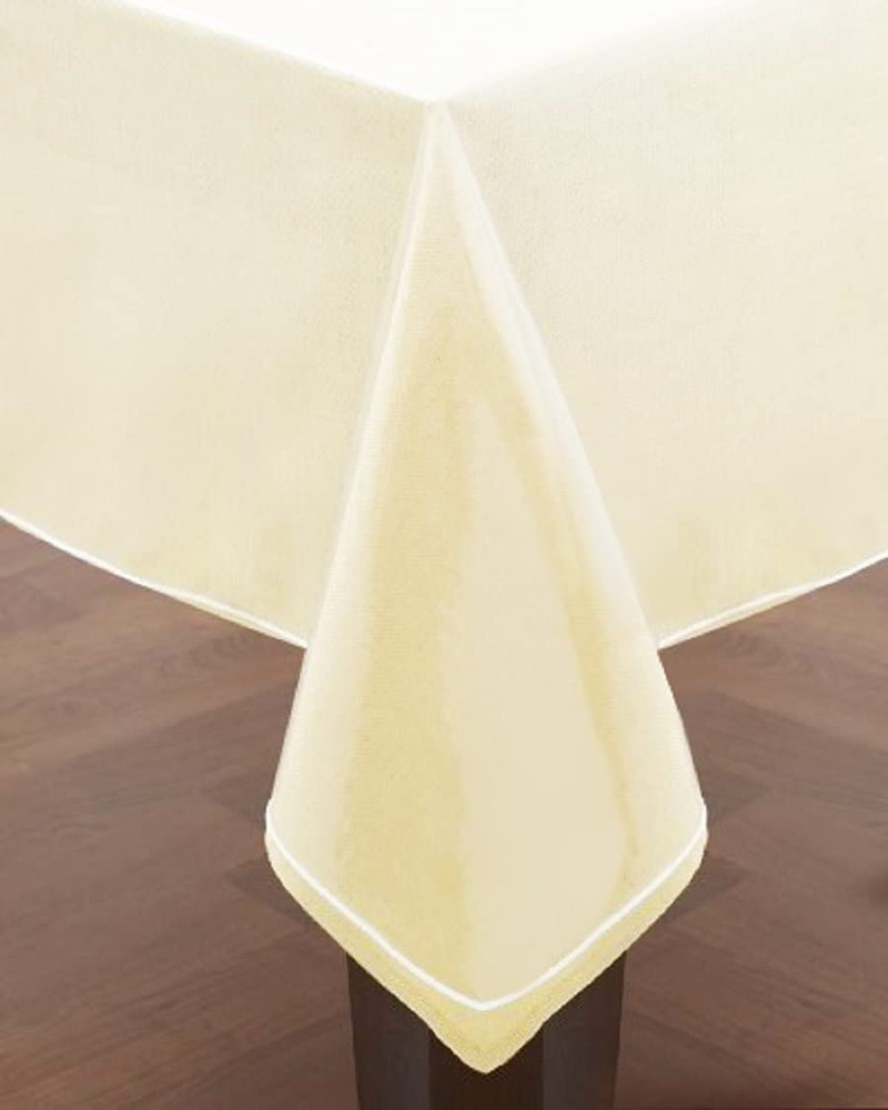 Clear Plastic Table Cover Protector 100% Waterproof Table Protector Crystal Clea