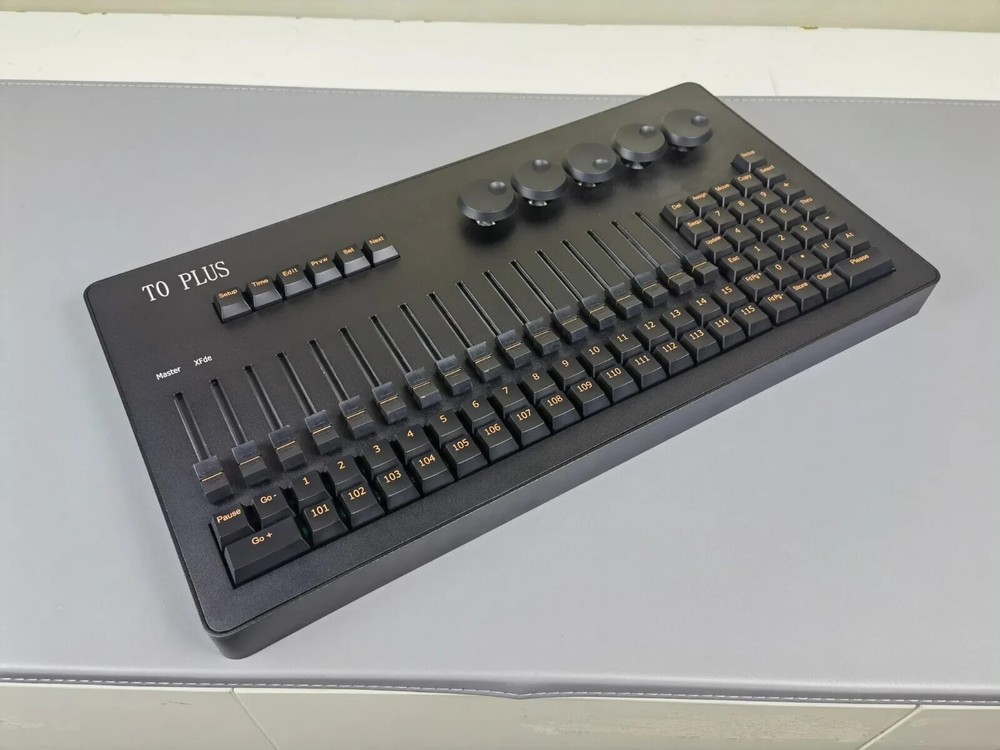 T0 PLUS Lighting Console Stage DMX512 Controller LED DJ Lighting Mini Console