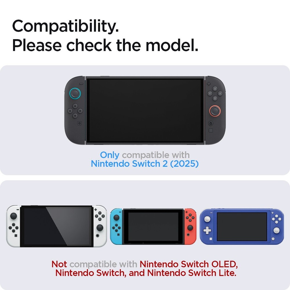 For Nintendo Switch 2 | Spigen GLAS.tR EZ Fit Screen Protector