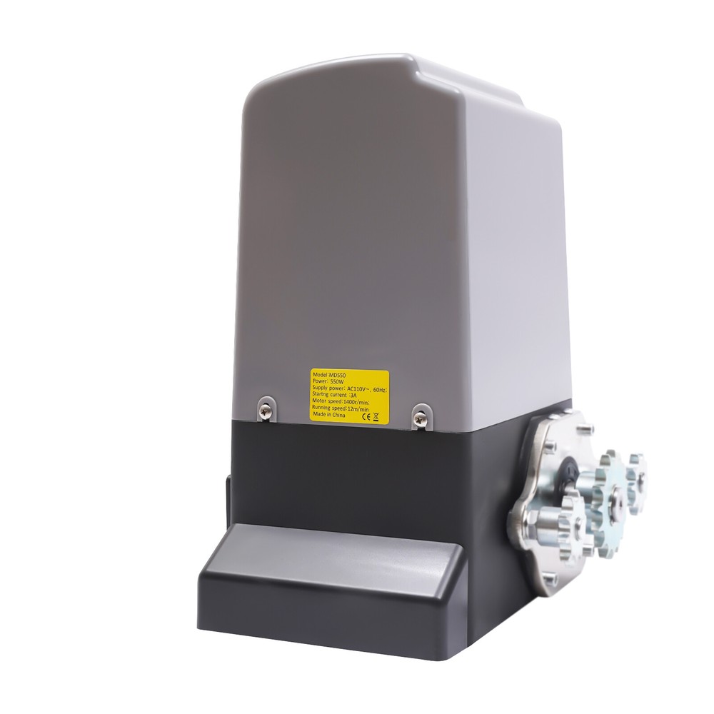 AGO-20 2500lbs Automatic Sliding Gate Opener Door Operator 2 Remote & 20ft Chain