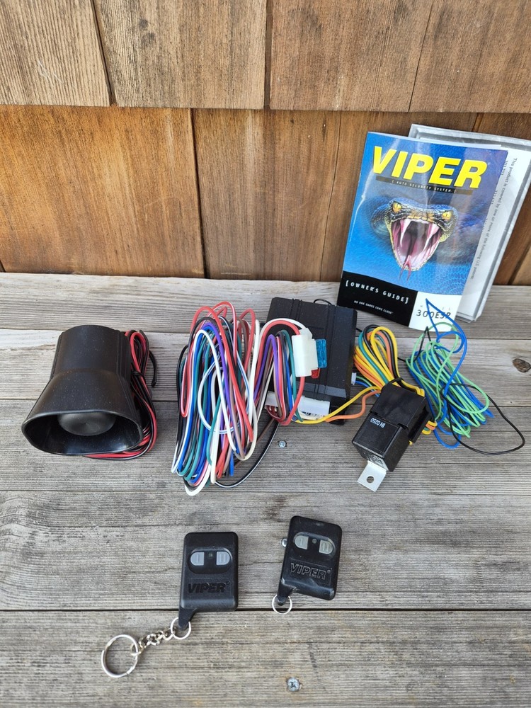 Viper 350HV Vehicle Security System in Original Box Complete Kit