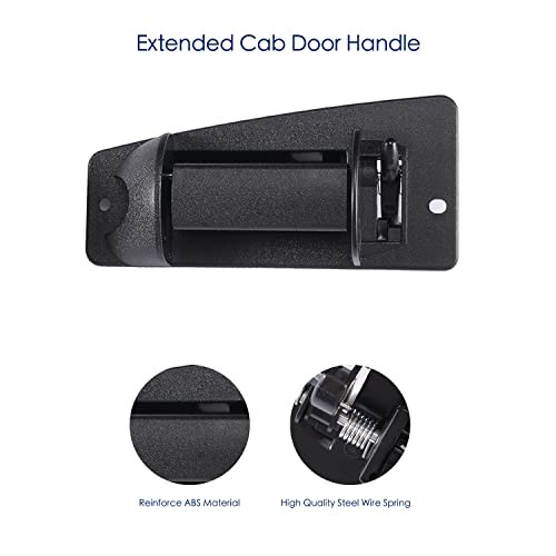 Extended Cab Door Handle Rear Left Driver & Right Plastic Left & Right
