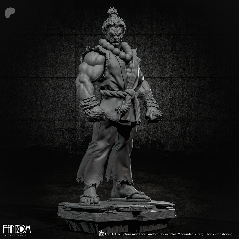 Akuma 3D Print Unpainted/Unassembled