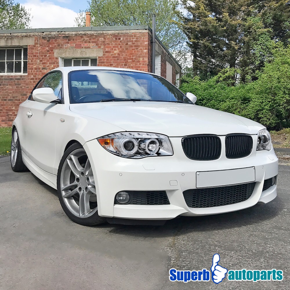 Fits 2007-2013 BMW E82 E88 128i 135i LED Halo Projector Headlight Replacement