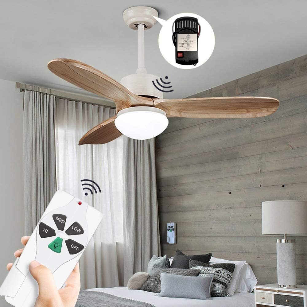 Universal Ceiling Fan Remote Control Kit, for Hunter/Harbor Breeze/Hampton Ba...