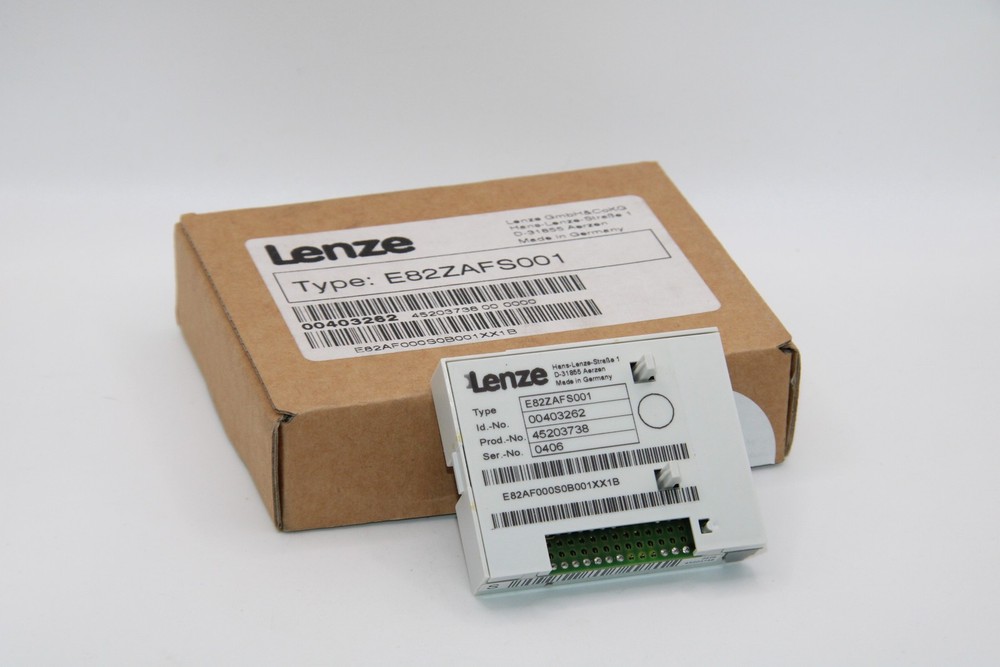 Lenze E82Zafs001 Function Module