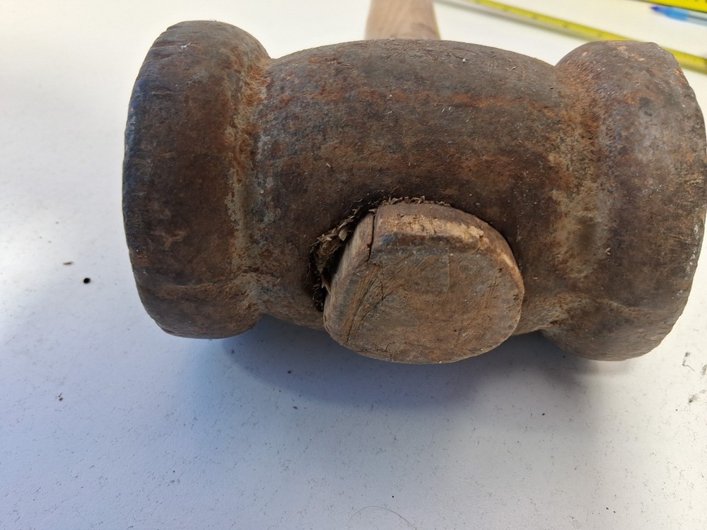 Vintage USMC 10 pound tent Sledge hammer