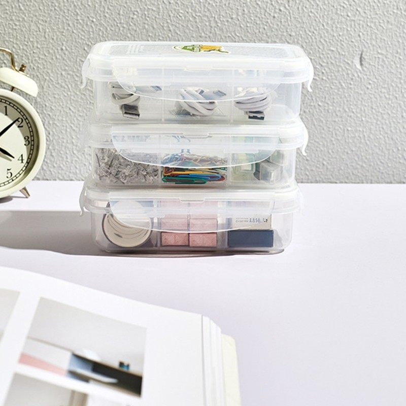 Efficient Plastic Keepers With Three Divisions Sealed Odor Prevention