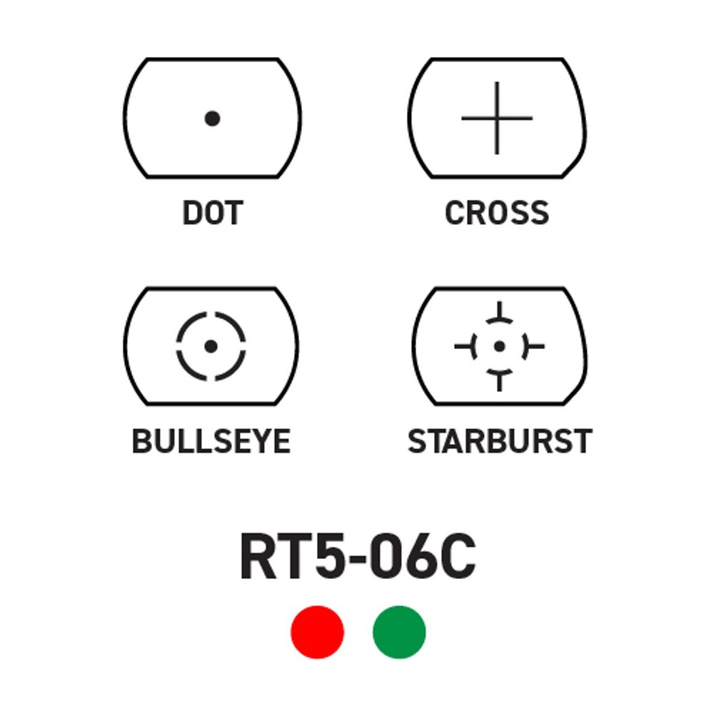 Universal Optics Rail Bundle with Aim Sports 1x32 Full Size Reflex Red Dot