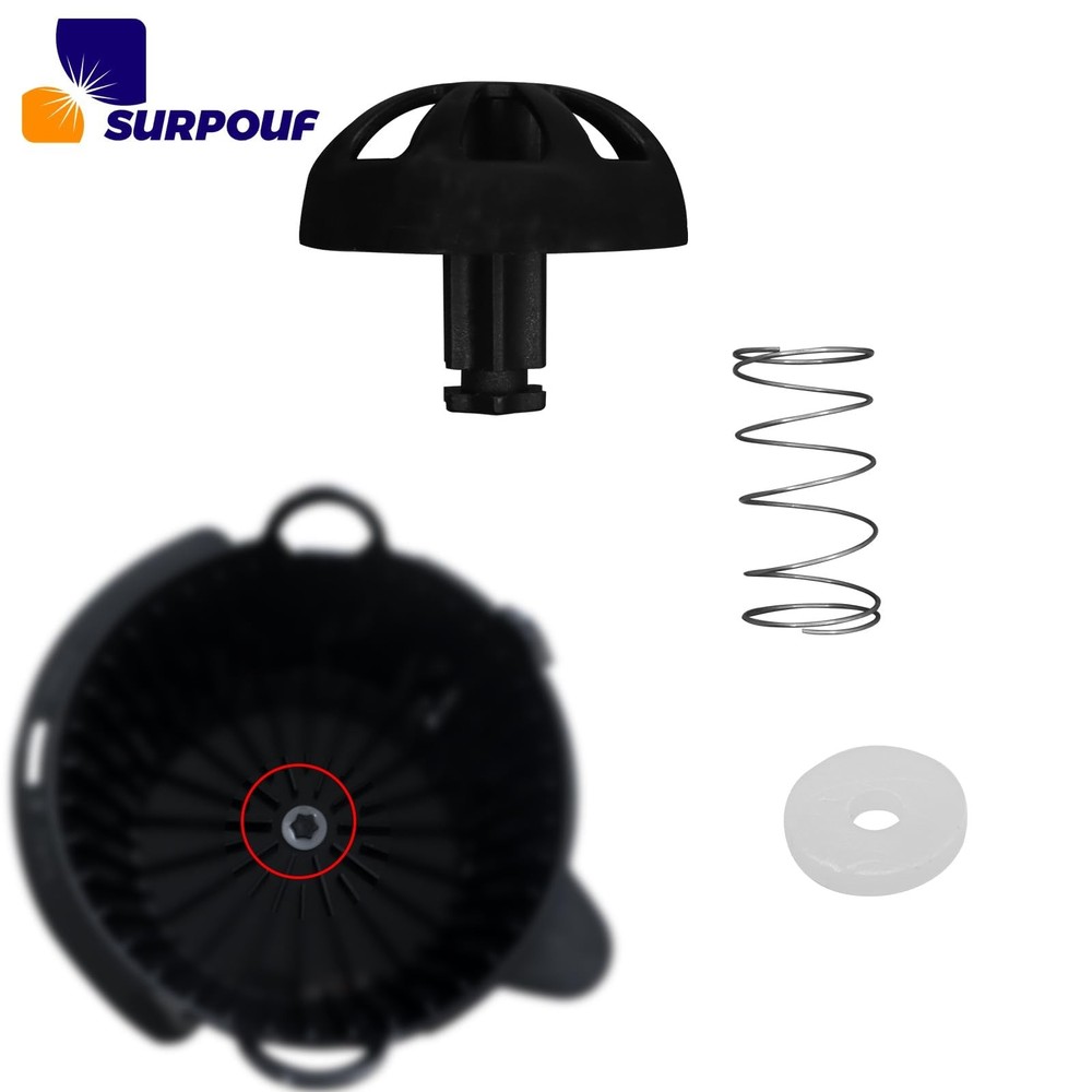 2-Pack Coffee Replacement Brew Basket Spring Loaded Stopper Kits Fits as pic