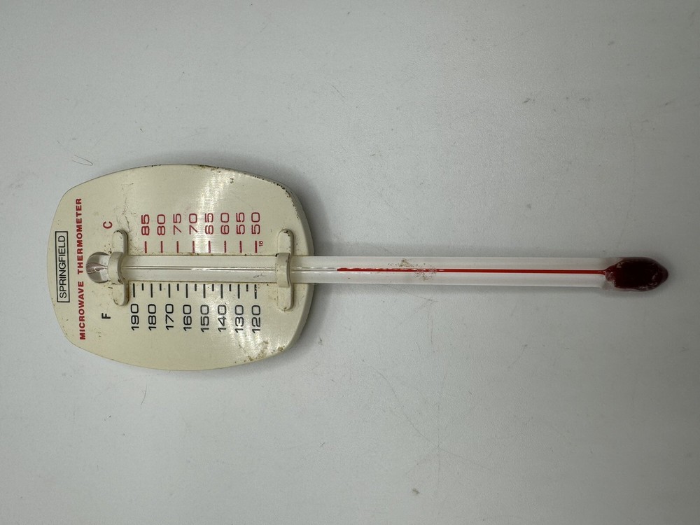 Vintage Springfield Microwave Thermometer