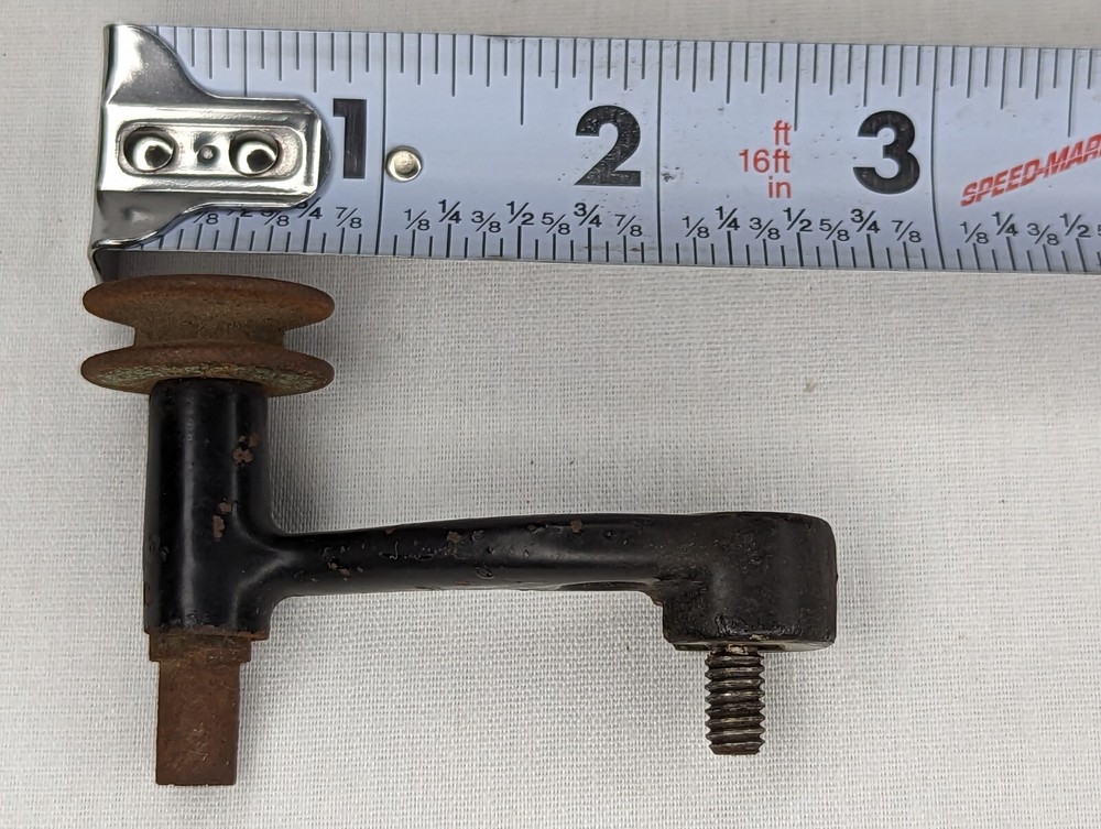 Antique White Rotary Sewing Machine Vintage Thread Guide