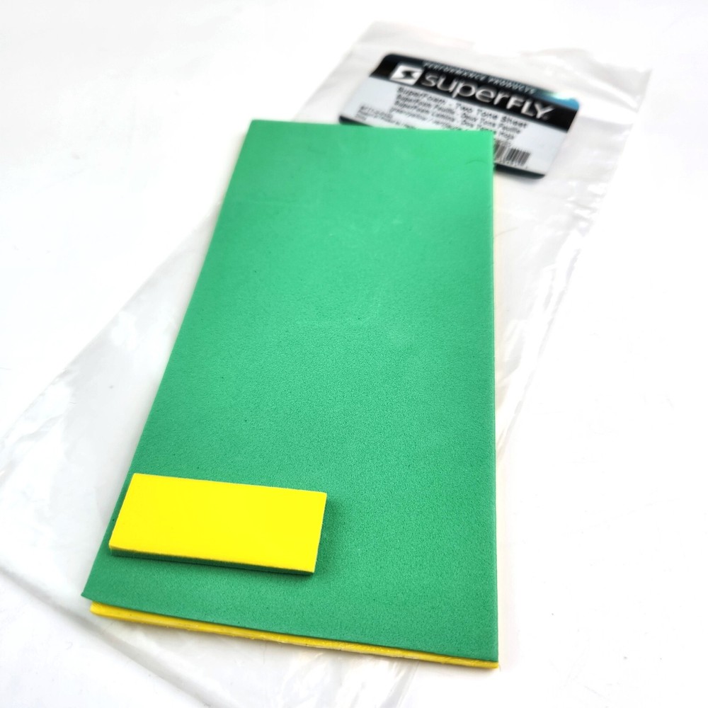 Superfly SuperFoam Two Tone Sheet - Green / Yellow
