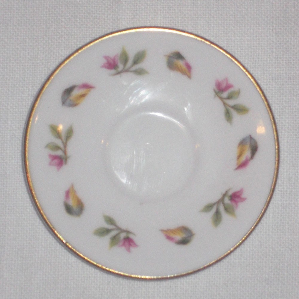 DISCONTINUED SPODE  FLORAL PATTERN MINI / MINIATURE  SAUCER ONLY!! 2 " DIAMETER